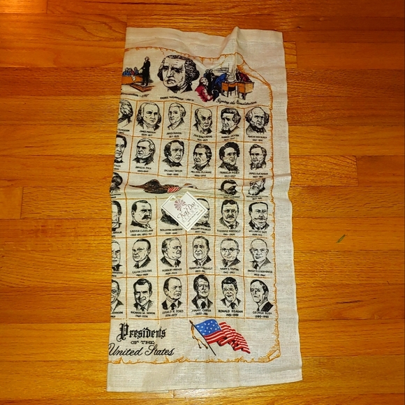 Kay Dee Designs 1993 Bill Clinton Presidential Tea Towel Kitchen Towl - Picture 1 of 3